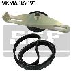 Zestaw paska klinowego wielorowkowego do Renault, VKMA 36091, SKF w ofercie sklepu e-autoparts.pl 